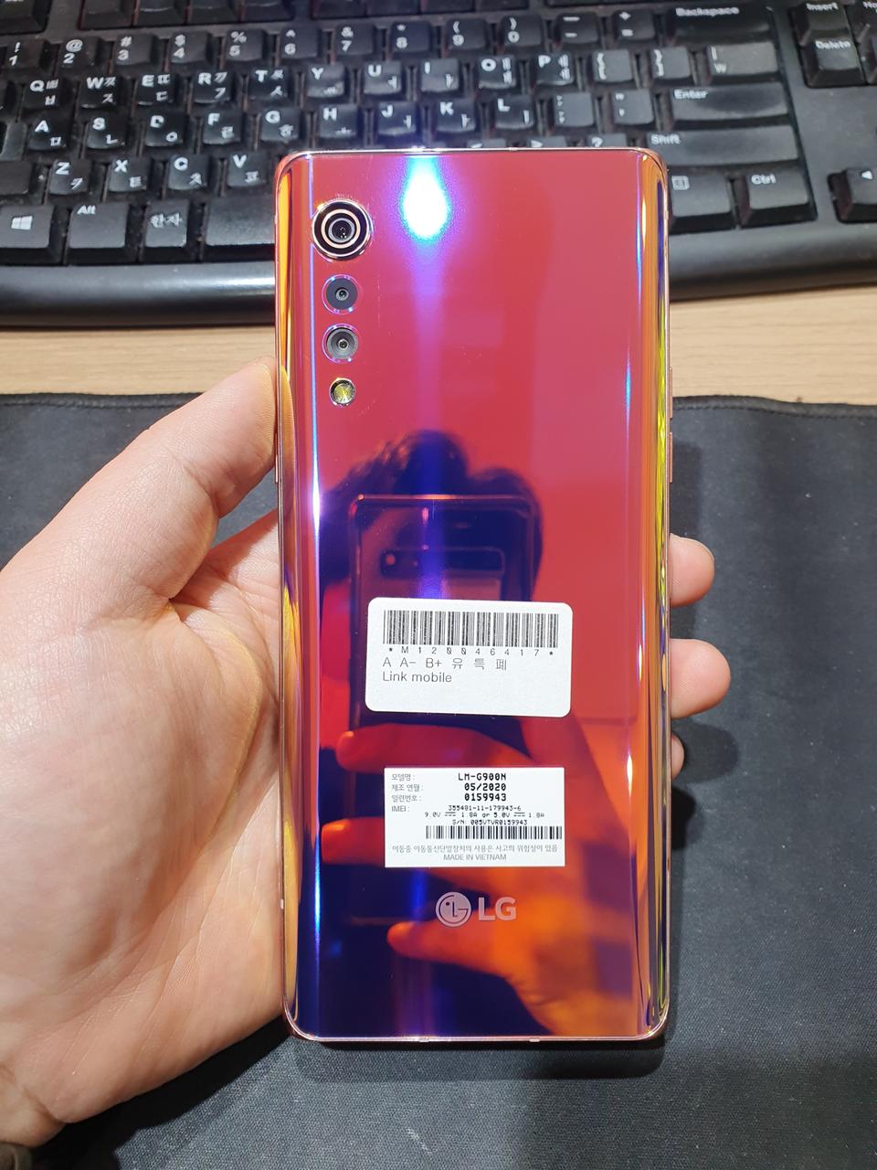 LG 벨벳 일루전선셋 128기가 46417