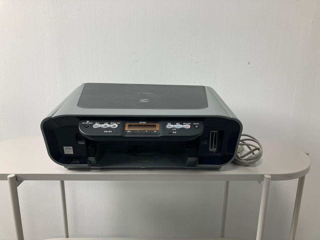 품번sc2 캐논 잉크젯 컬러프린터 MP180 부품용