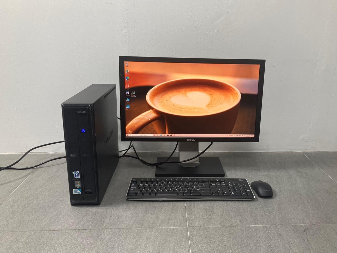 품번hvw 삼성 정품 PC 중고 컴퓨터 본체 슬림형 ssd업그레이드 외장그래픽