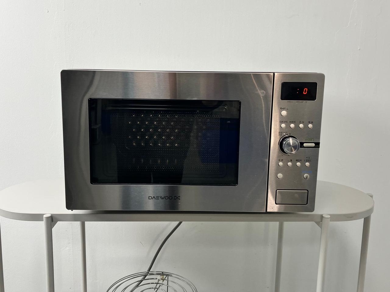 품번w5u 상태좋은 대우 중고 전자레인지 베이킹 오븐 그릴 겸용 중고전자렌지 