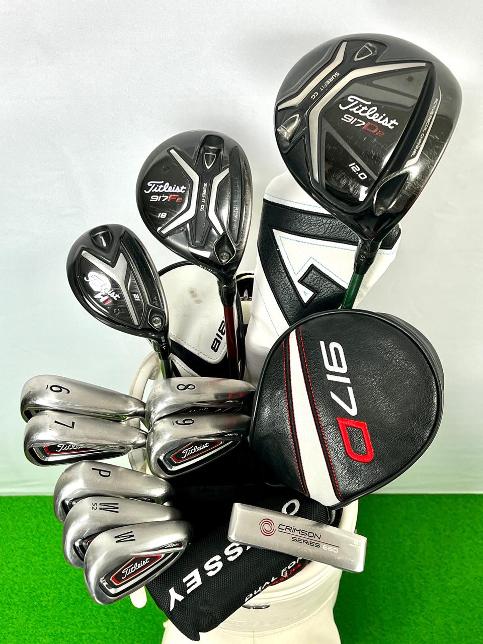 여성 타이틀리스트 오디세이 보키디자인 캐디백 풀세트