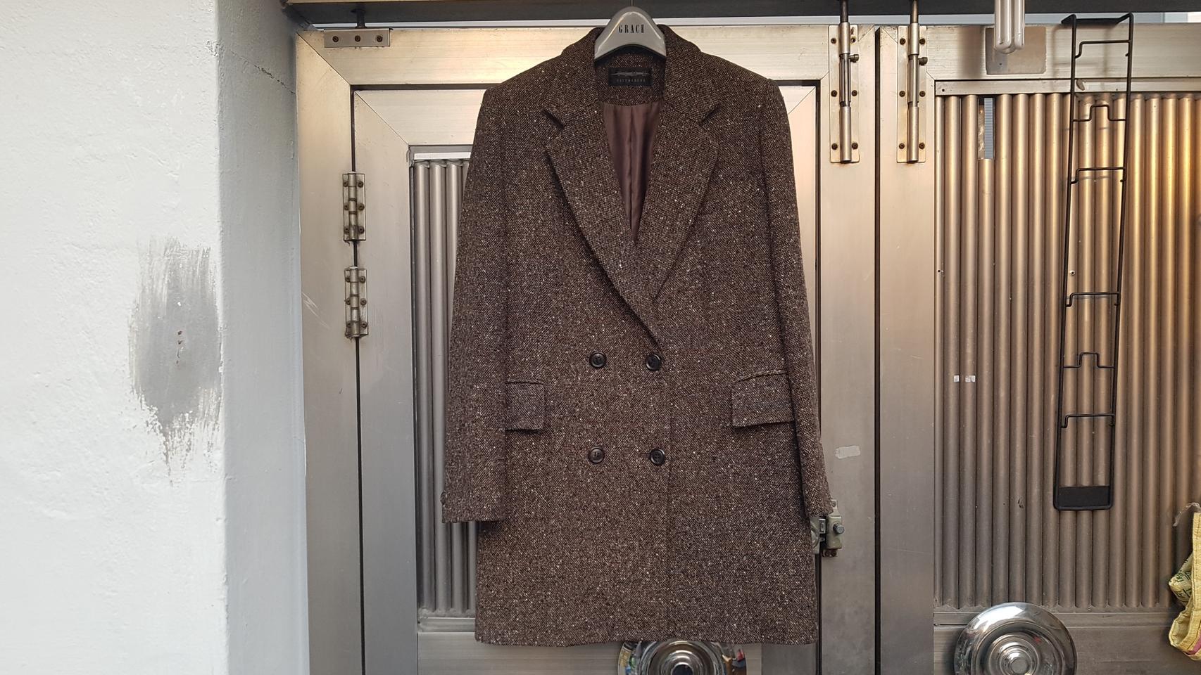 한섬 타임 모직코트