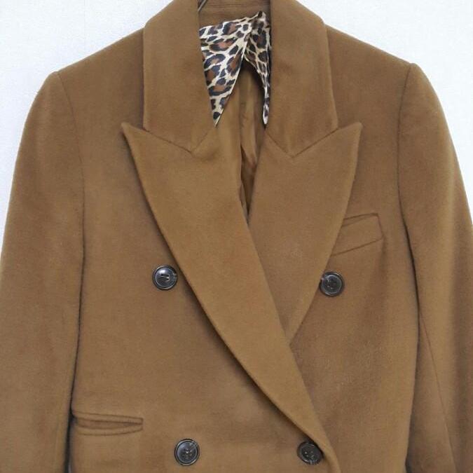 85 겨울 여성 모직 롱코트