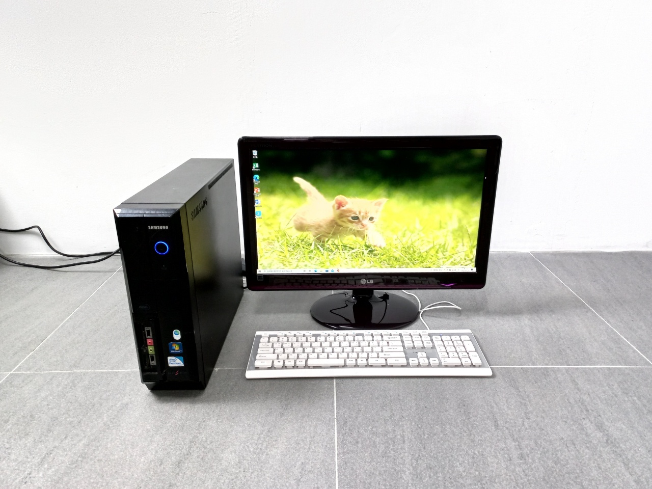 품번yhs 삼성 슬림 PC 컴퓨터 본체