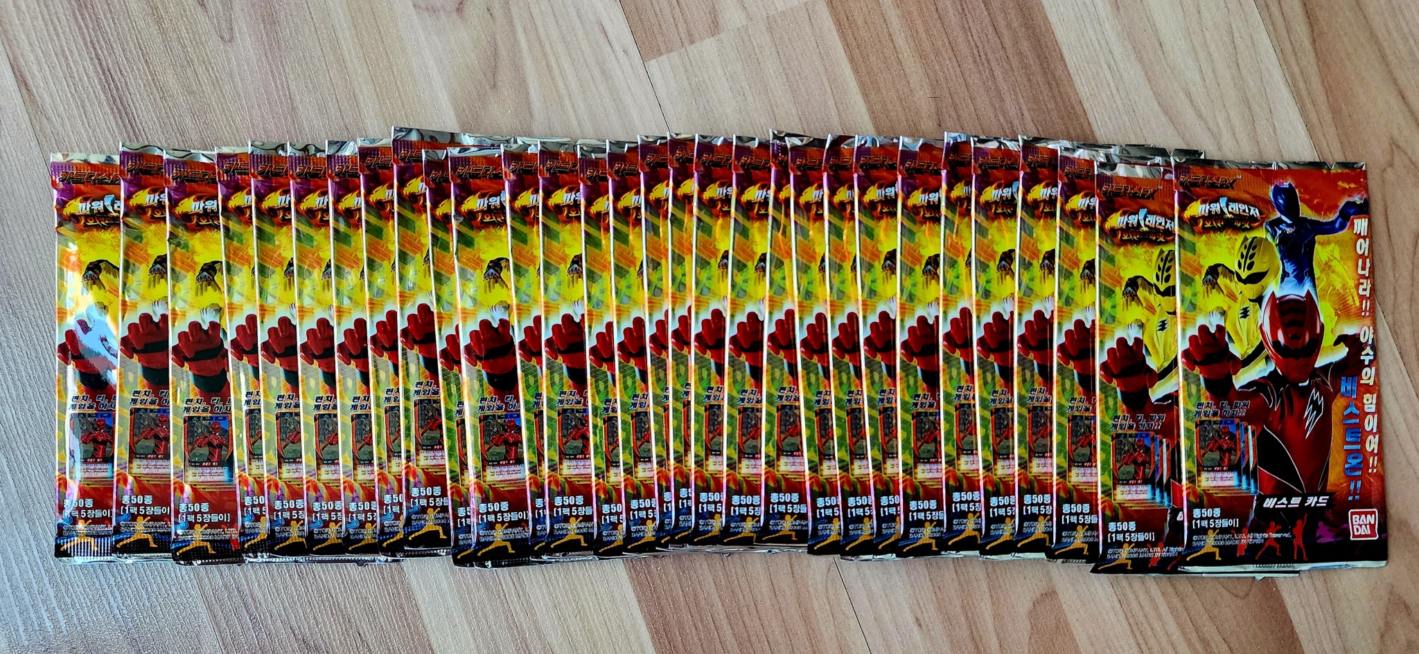 파워레인저(파워레인져) 카드다스 30팩