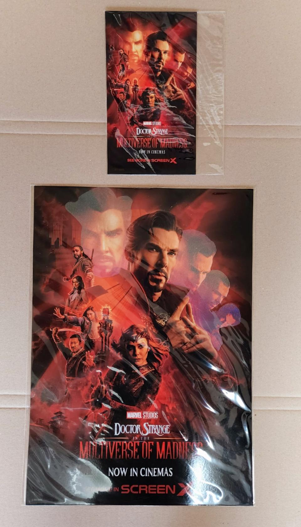 닥터스트레인지 스크린X 스크린엑스 포스터, 엽서