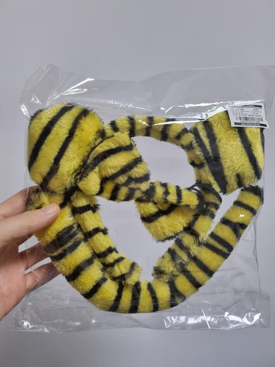 호랑이 머리띠 세트(연극이나 학예회, 응원, 파티용)