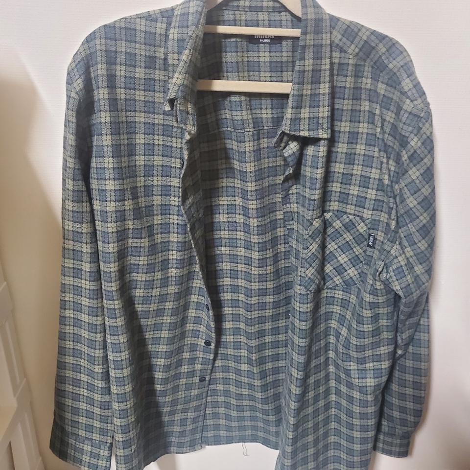 미나브 체크셔츠