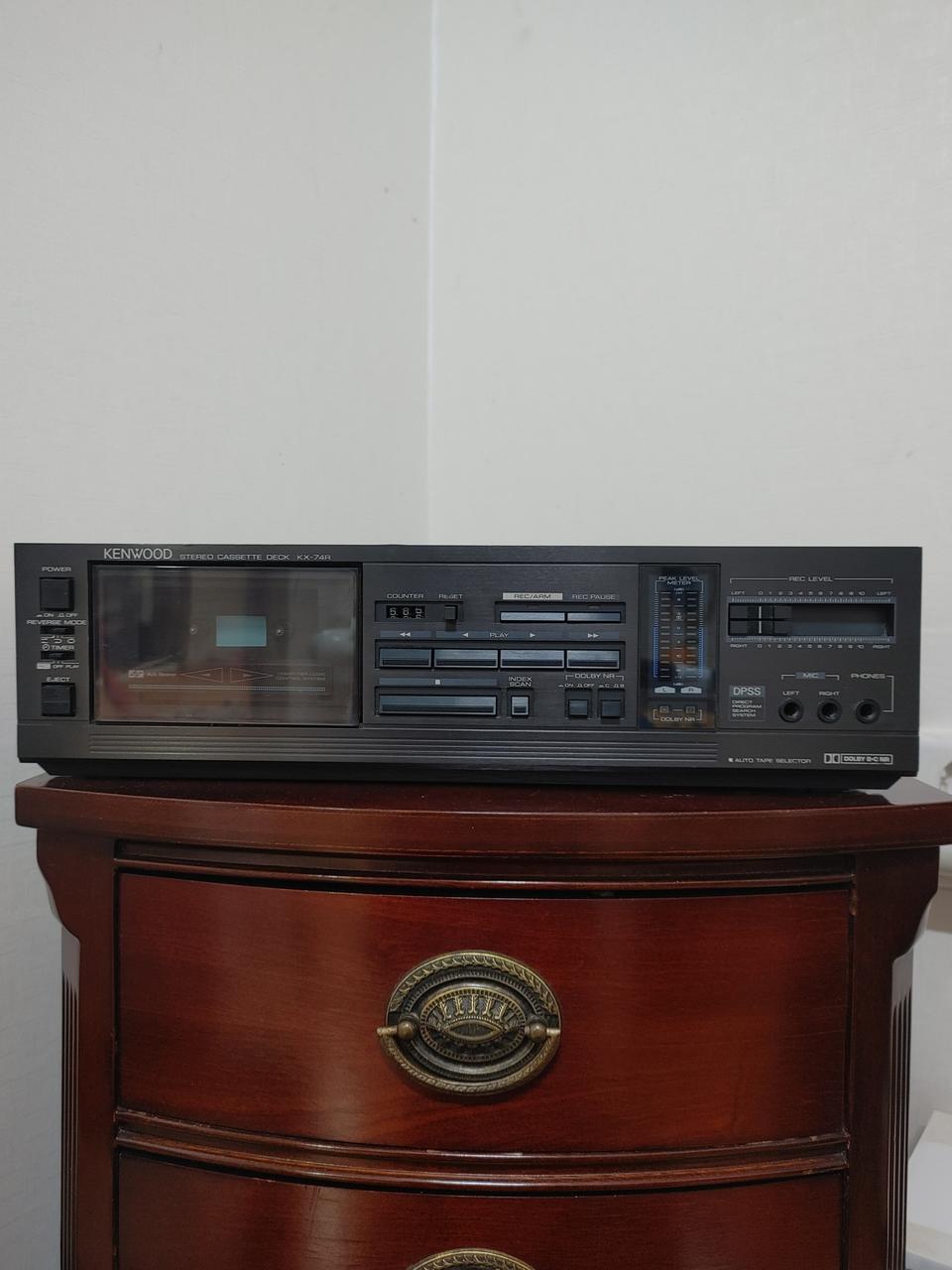 캔우드 카세트 데크 KX-74R