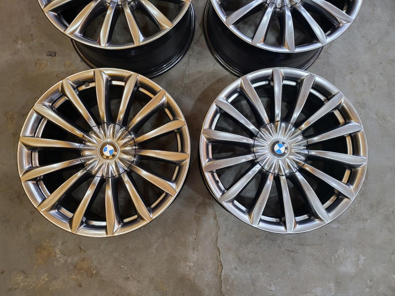 19인치 G바디 BMW 7시리즈 고스트크롬 순정휠 1대분 판매합니다 