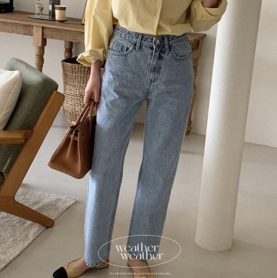 봄연청 일자 청바지 새제품