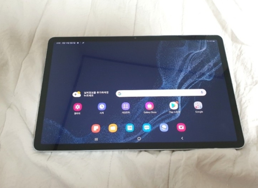 갤럭시탭S8 WIFI 128G 실버 완전깔끔