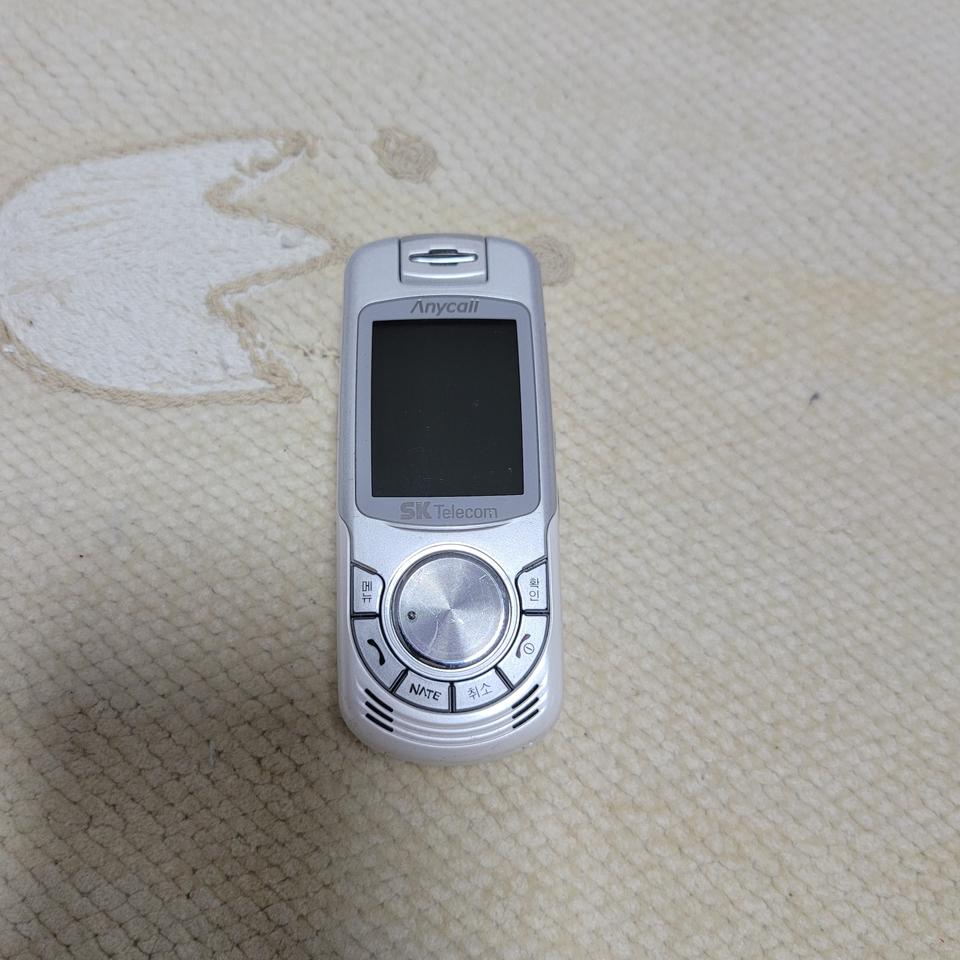 애니콜 조그 디스크 뮤직폰 화이트 S380 소장폰