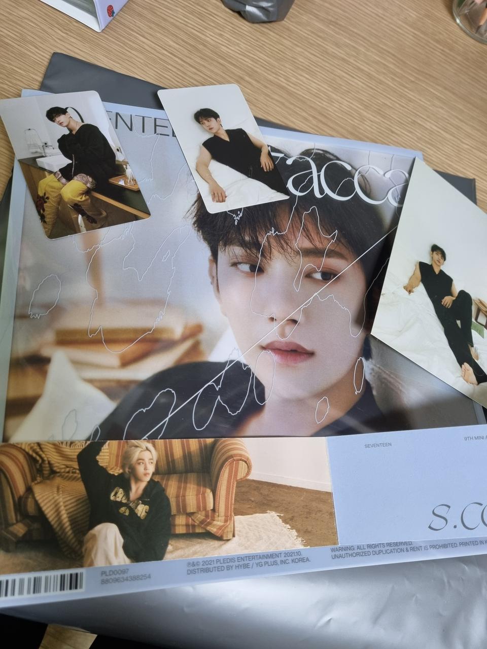 아타카 세븐틴 도겸,슈아,승철+덤(위버스 특전)+포카