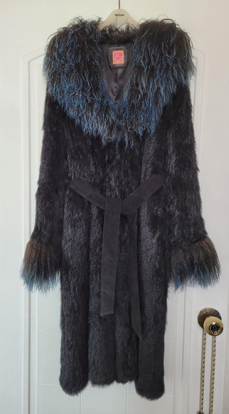 토끼털+양털 롱코트 (44~55반)