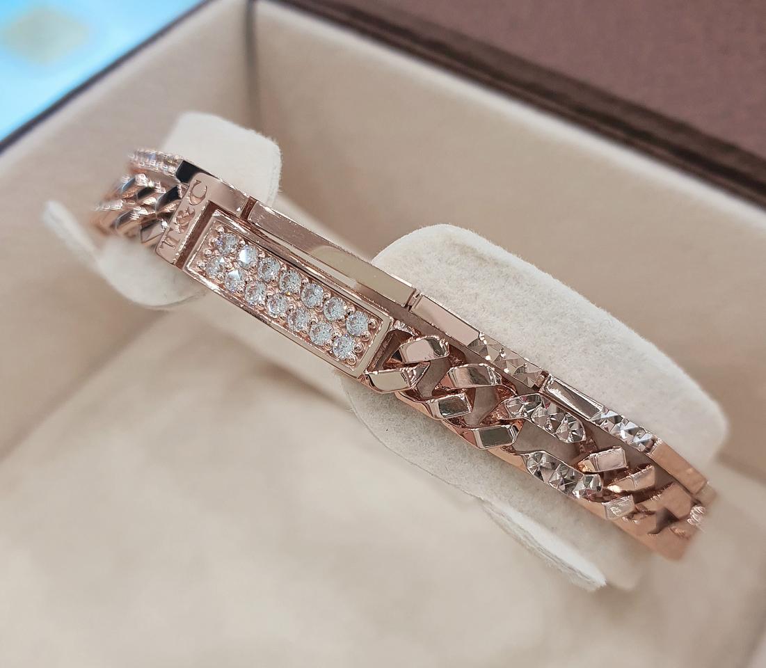 14k 두줄인듯 한줄팔찌