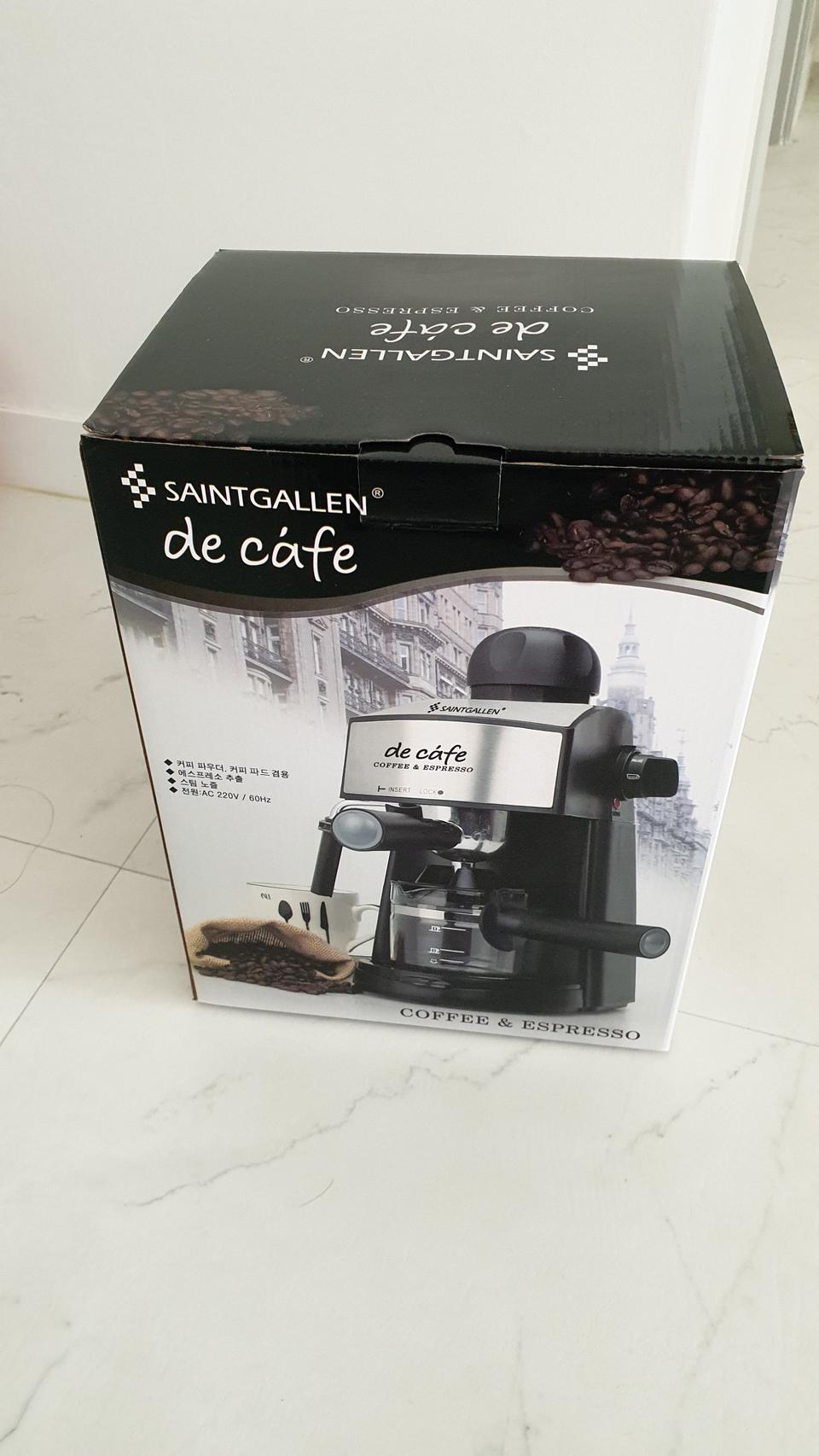 세인트갈렌 커피머신 새상품
