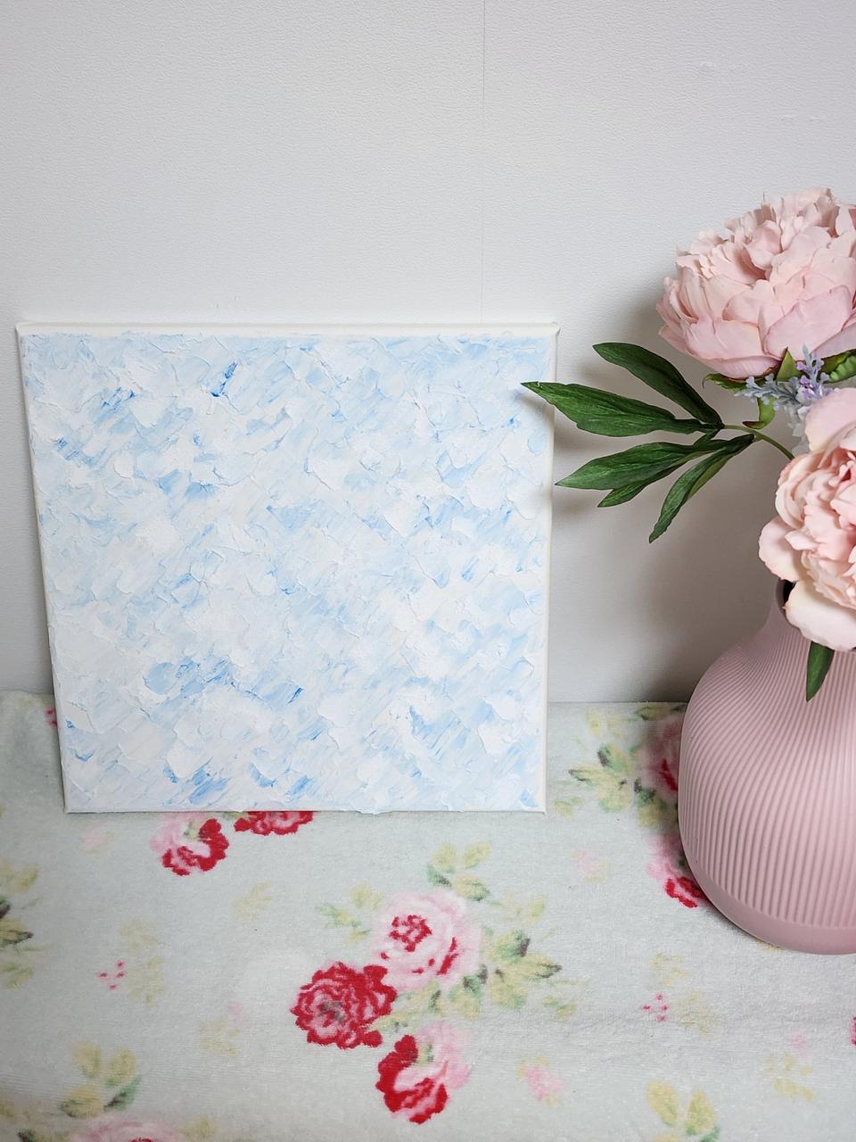 인테리어소품 그림 블루