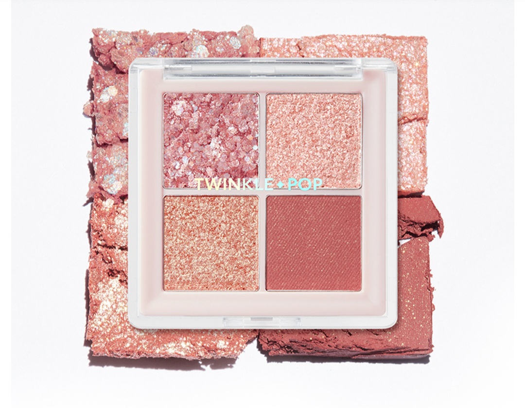 트윙클팝 펄플렉스 글리터 아이 팔레트 섀도우 헤이로즈