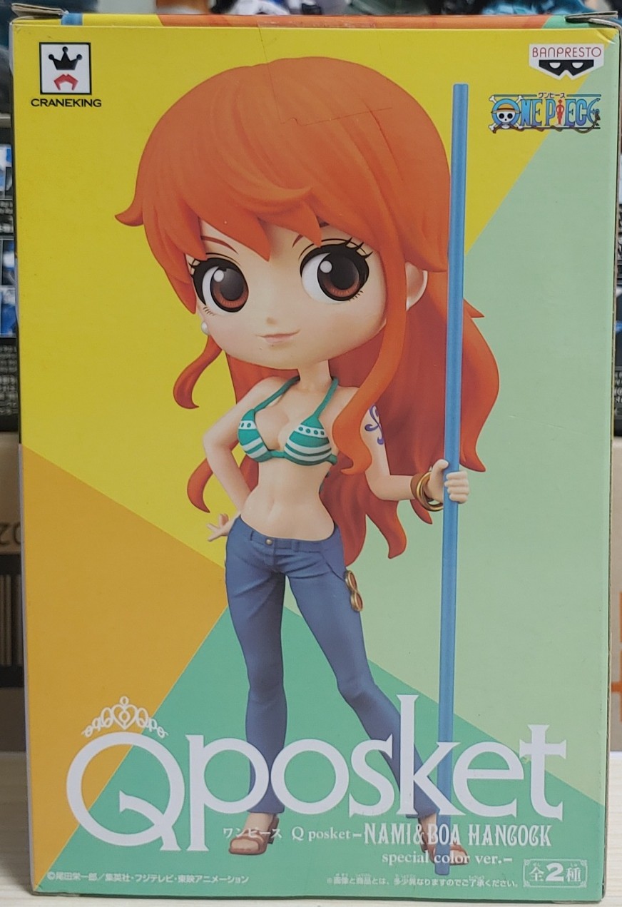 원피스 큐 포스켓 미개봉 정품 피규어 팝니다.(나미)