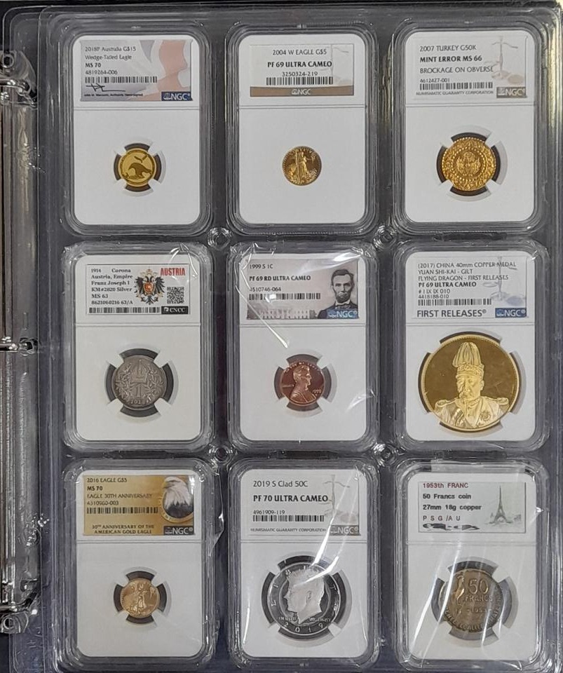 9001- 세계 희귀 에러금화, 금화,은화 특별판매