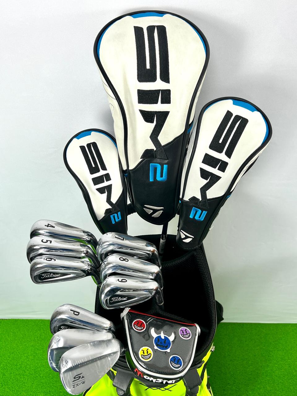 테일러메이드 SIM2 Max 716AP2 어뉴 스탠드백 고급형 풀세트