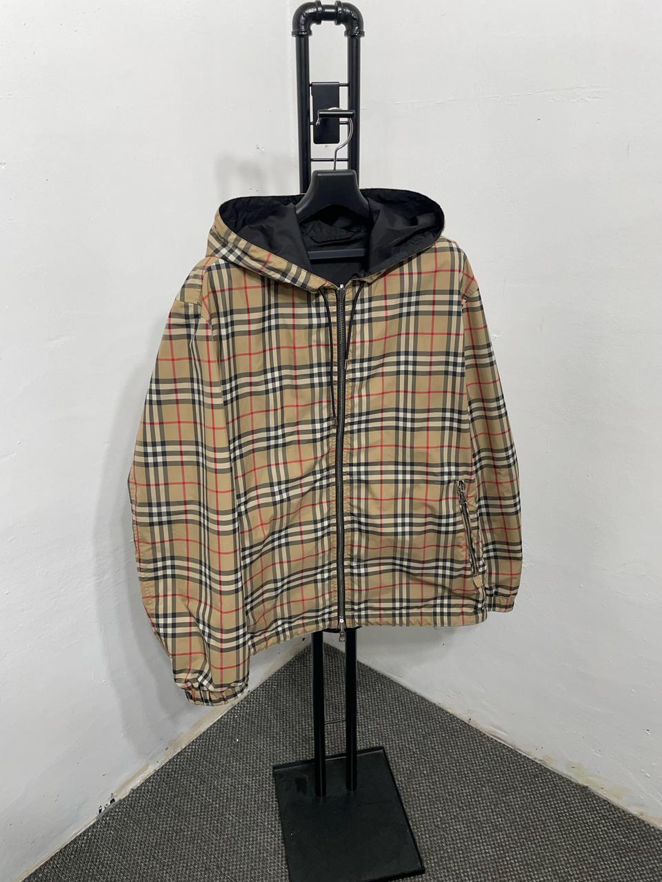 XL | 버버리 체크 리버시블 바람막이