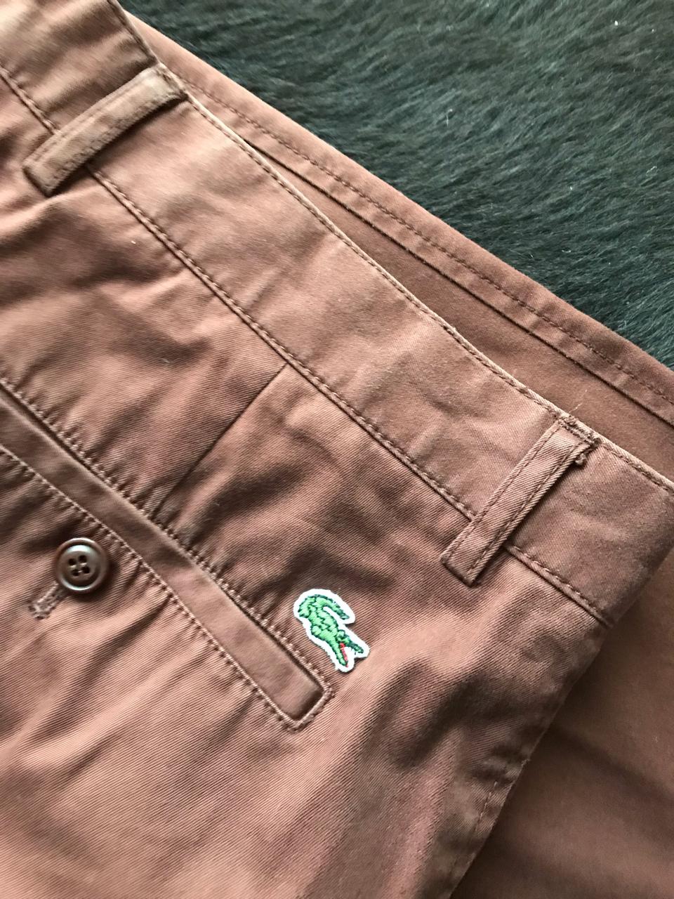 라코스테 면바지 32-33사이즈