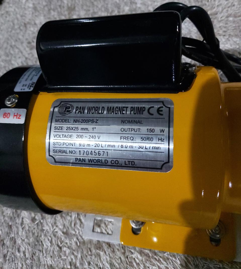 팬월드펌프 마그네틱 펌프