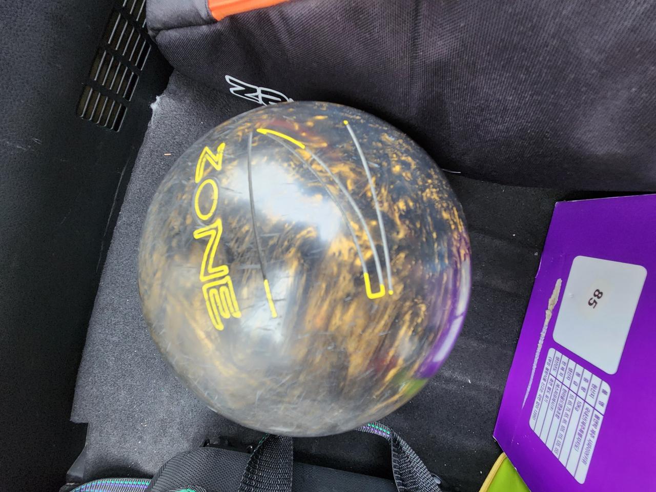 볼링백  브런스윅볼링공 15파운드