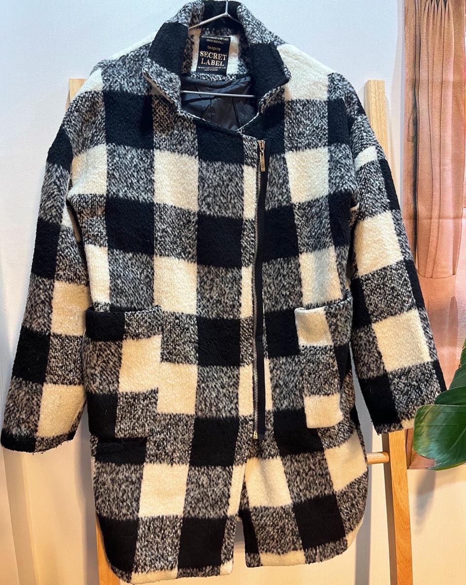 바둑이 체크코트