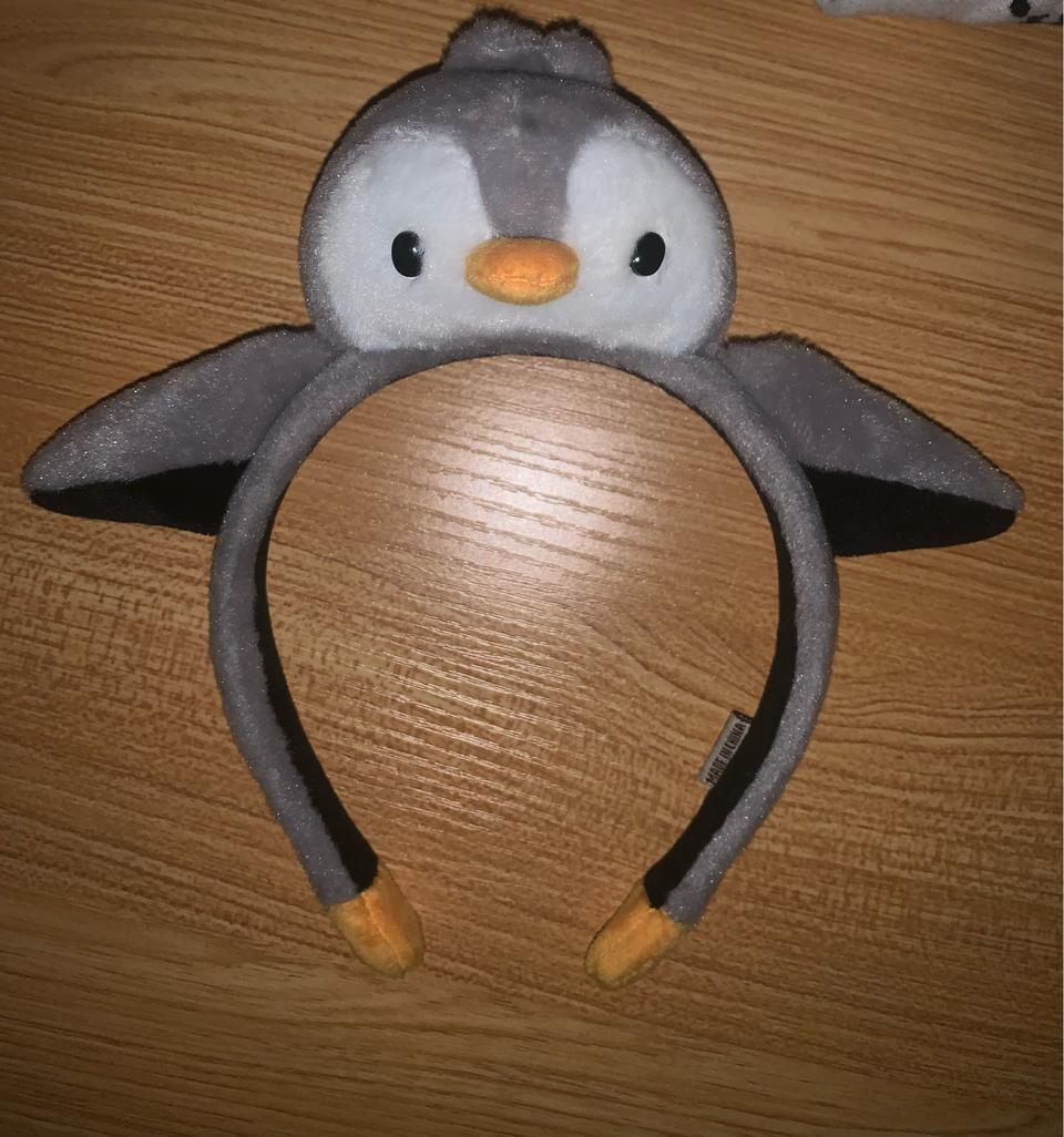 에버랜드 머리띠 펭귄 판다