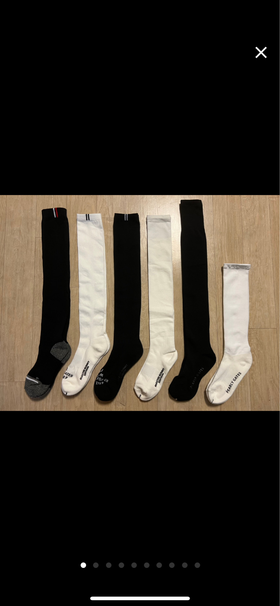 파리게이츠 골프 니삭스 / 오버니삭스 (새제품)