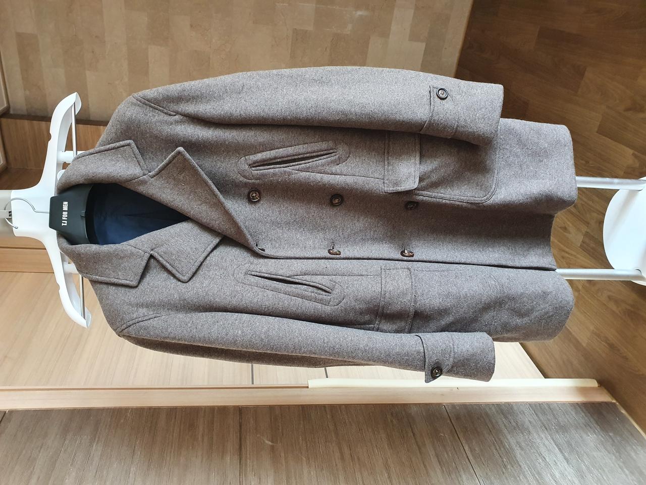 일레븐티 eleventy 브라운 더블코트 48 (100)