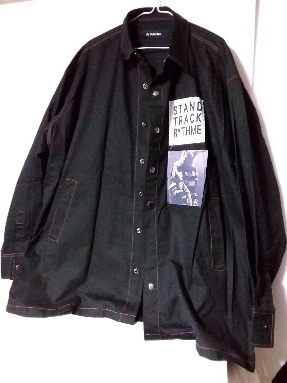 엘옴므 코튼 자켓, 검정색