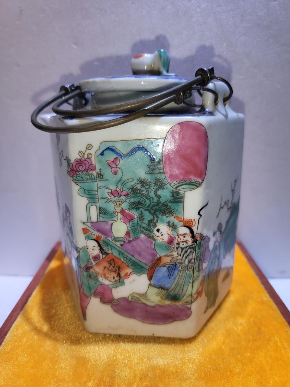 중국도자기 주전자