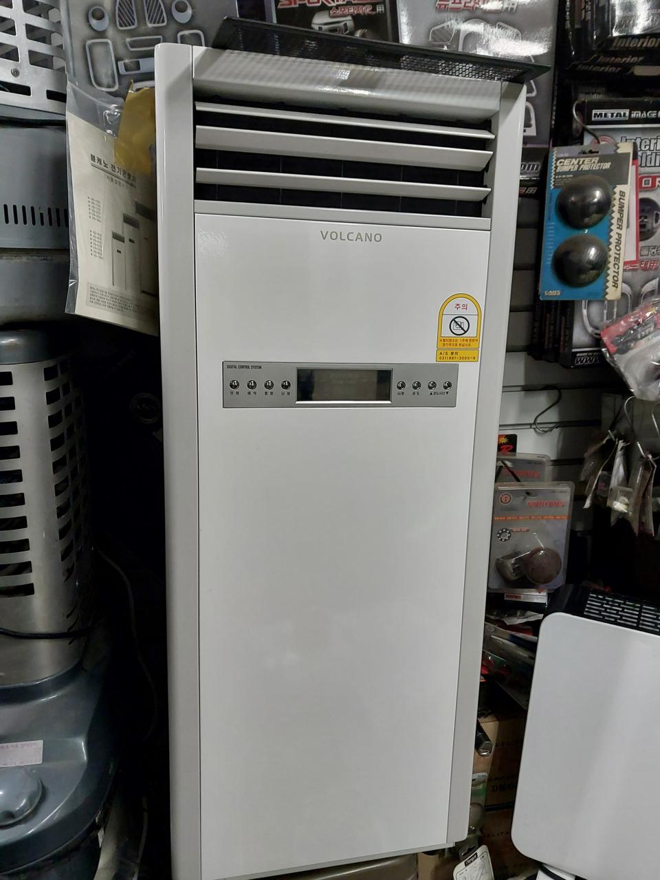 볼케이노 온풍기 히터난로 열풍기 대형전기난로 3.4KW 온도조절가능
