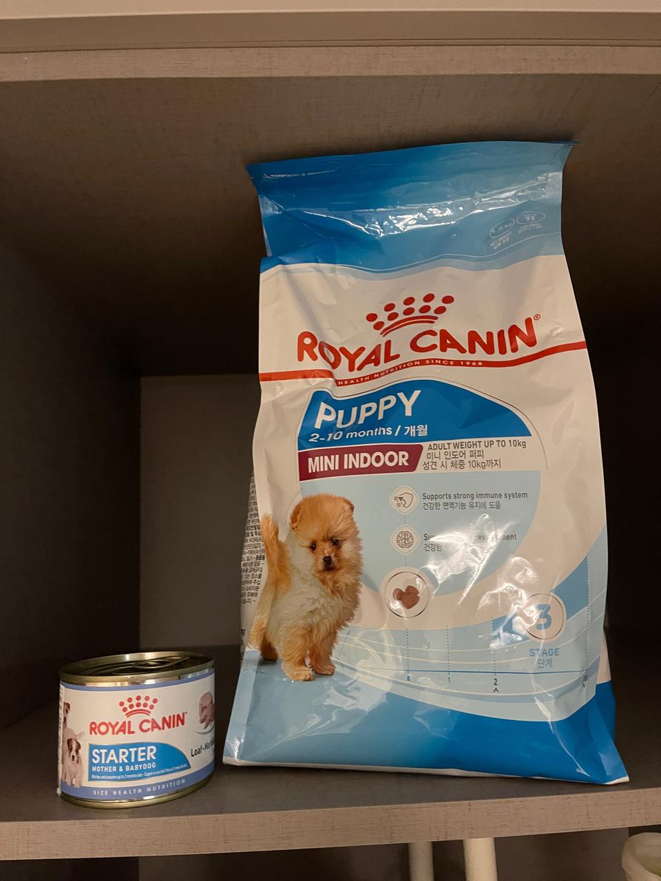 로얄캐닌 퍼피 사료 새제품