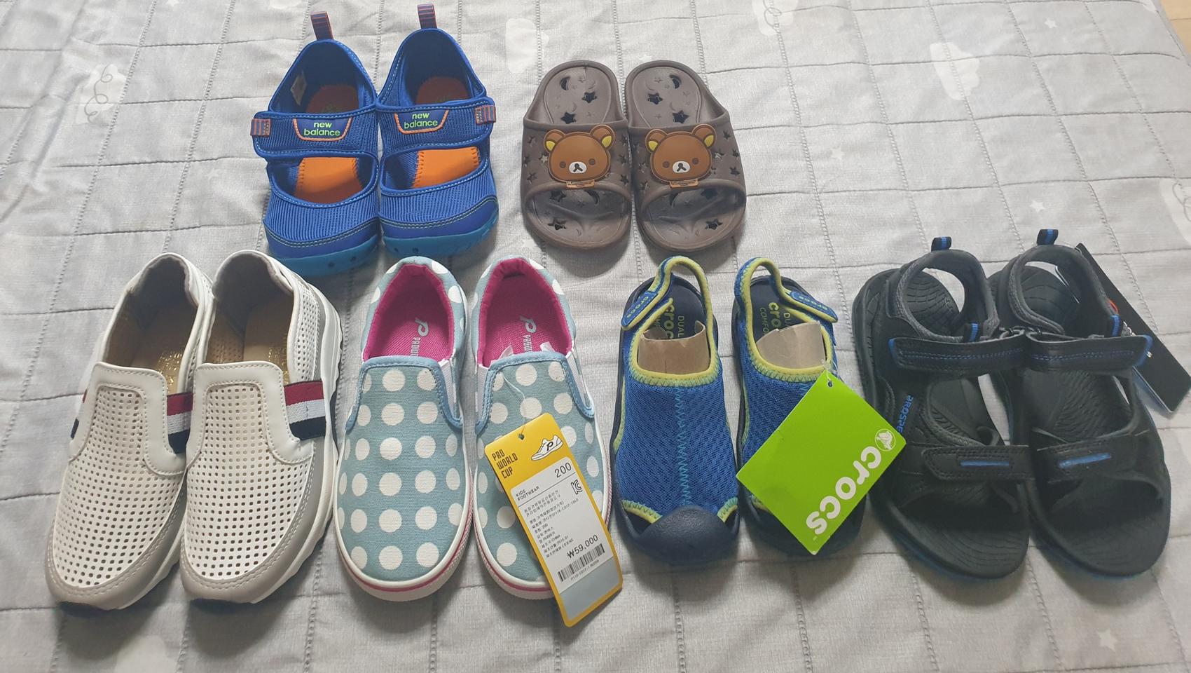 남아 신발 180~200 새것 (사이즈별판매)
