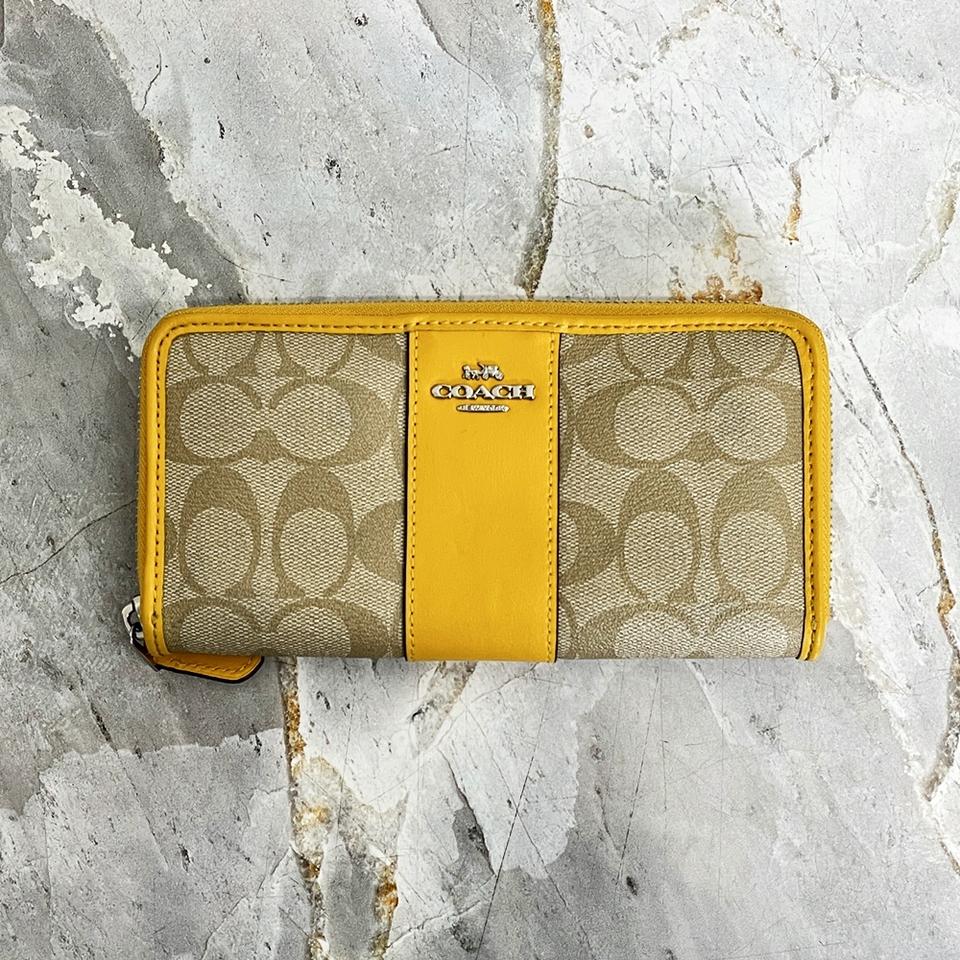 코치 시그니처 장지갑 여자 지갑