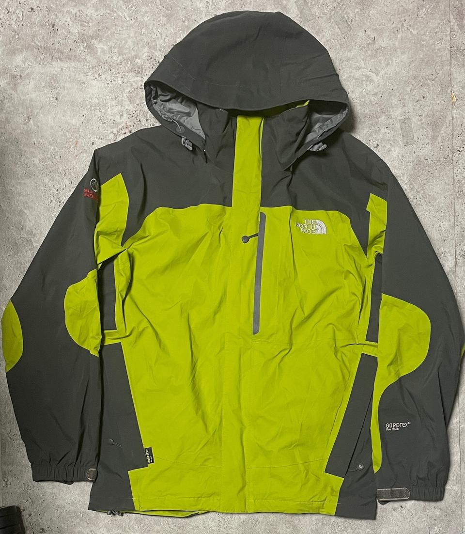 노스페이스 고어텍스 바람막이 자켓 골드윈코리아 투웨이 그린 L100