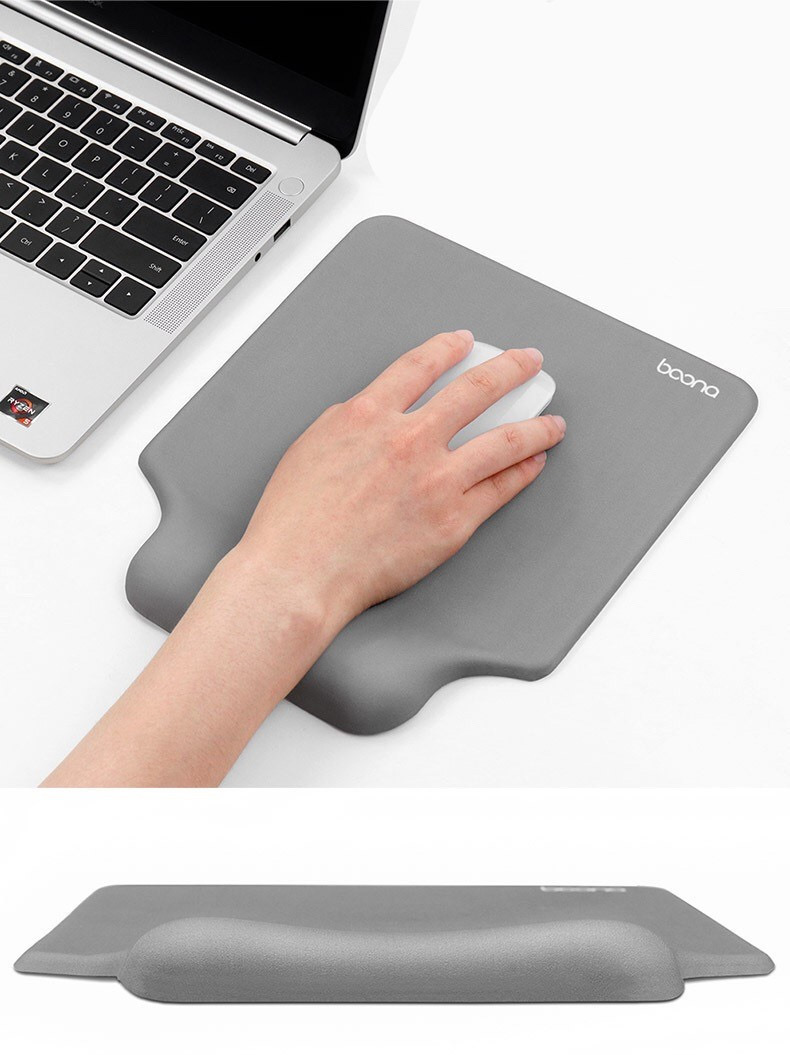 마우스패드 손목받침대 일체형