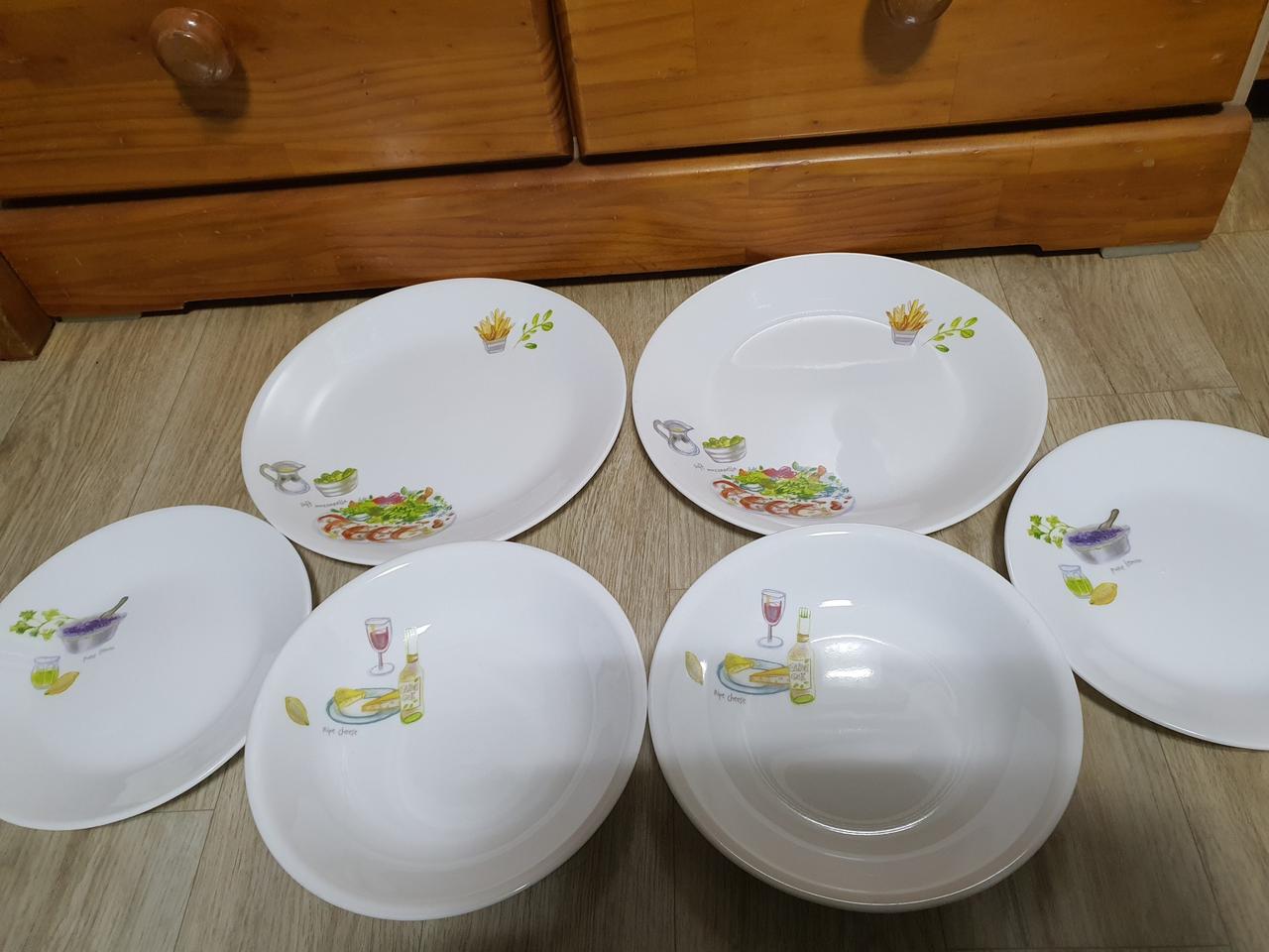 코렐 코렐그릇 코렐접시 코렐찬기