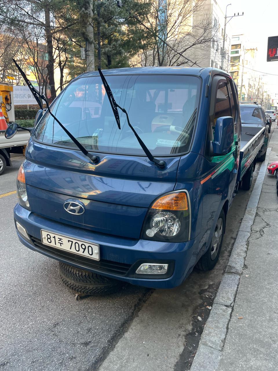 포터2 1톤 롱바디 쓰리축