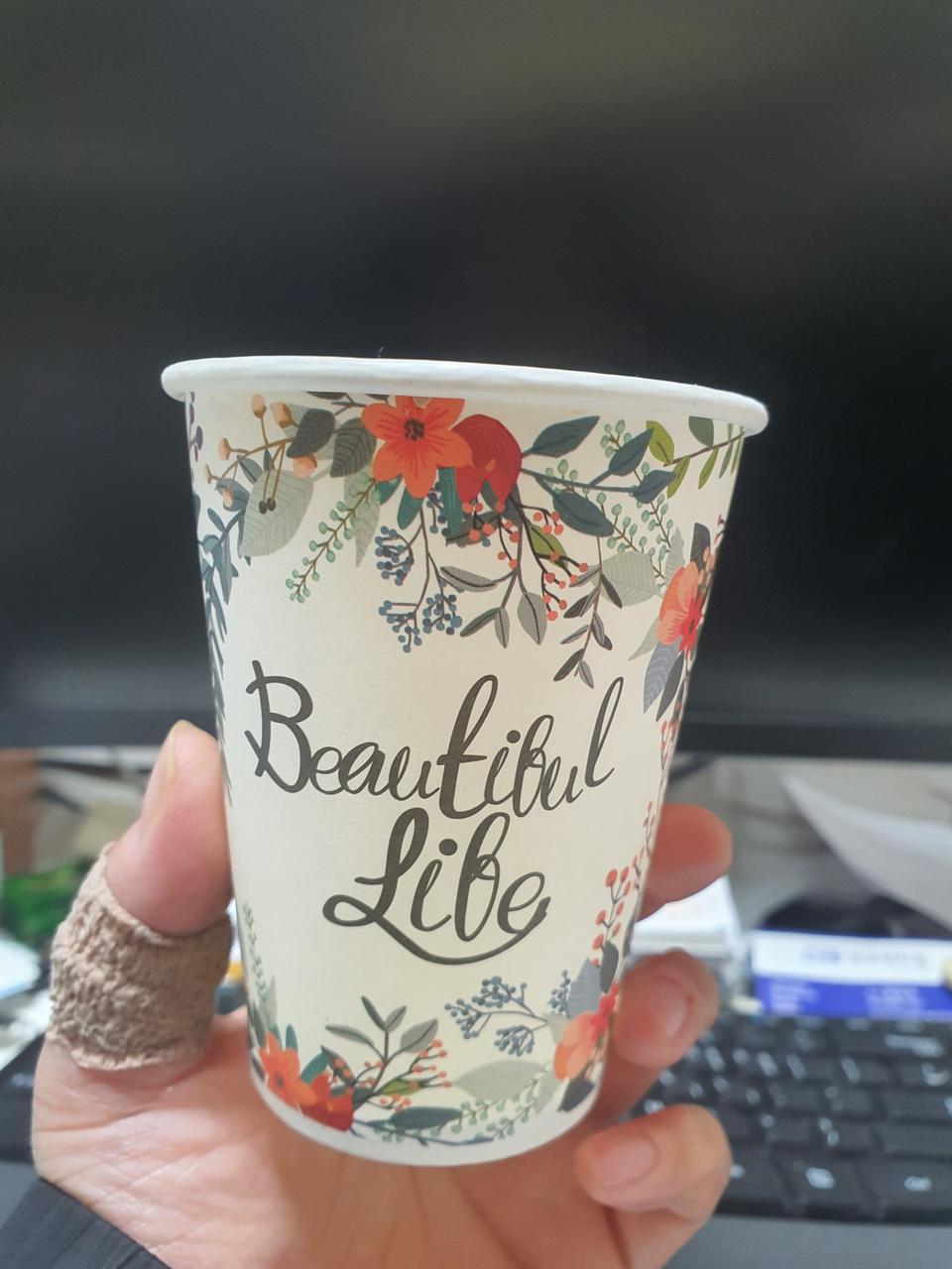 친환경 종이컵 8온스 1000개