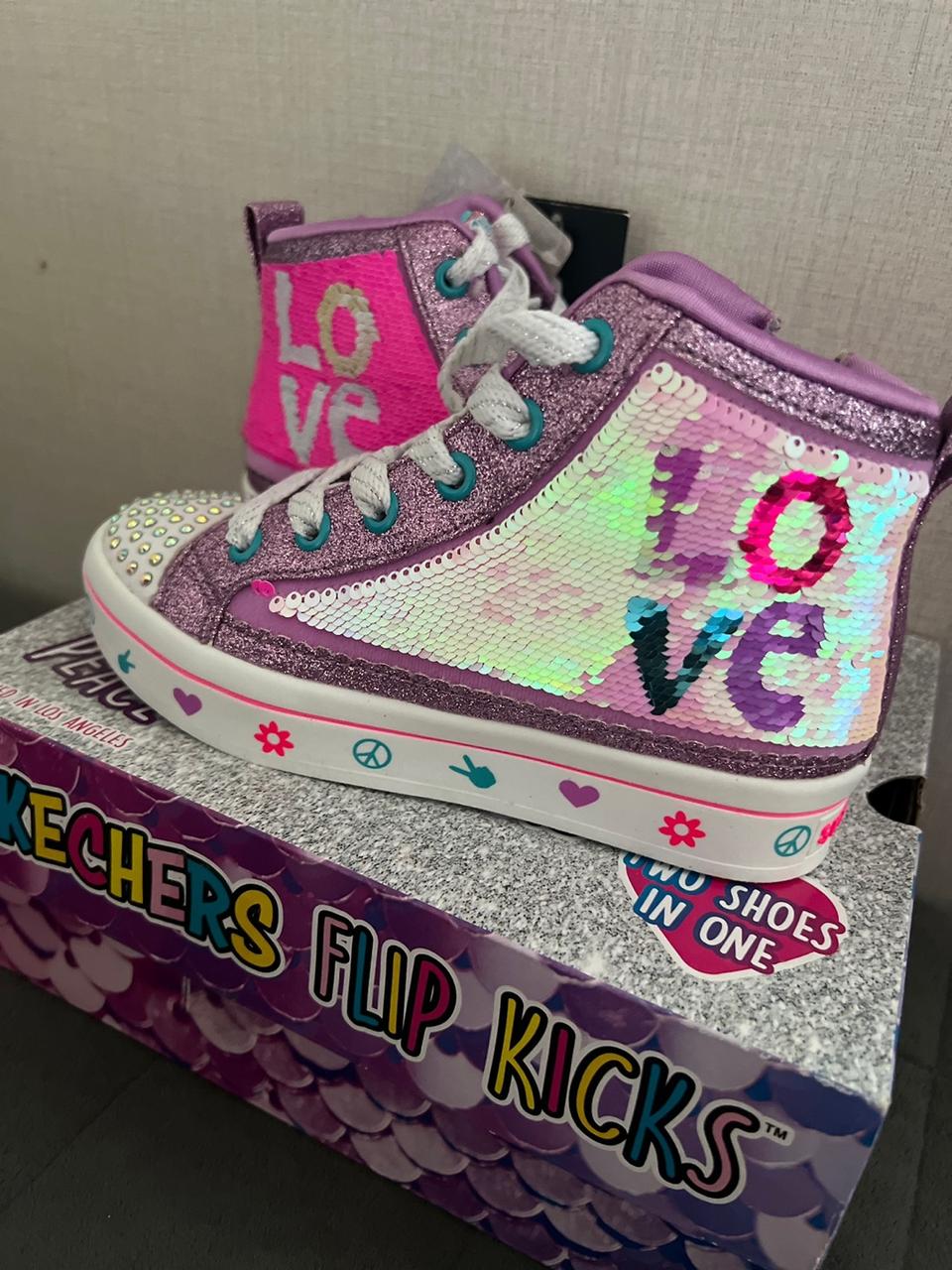 스케쳐스 여아용 운동화 180(새상품)