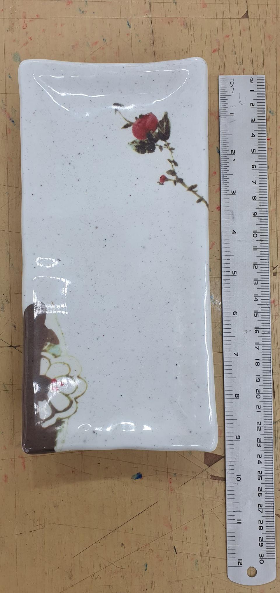 직사각형  11x22cm 생선.김밥