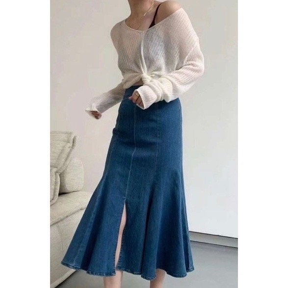 신상...데님 스커트