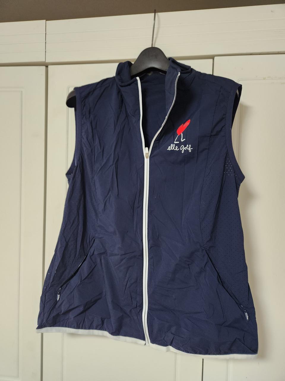 새상품 엘르골프 조끼