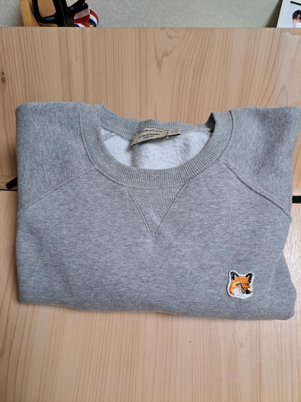 메종키츠네 맨투맨(L)